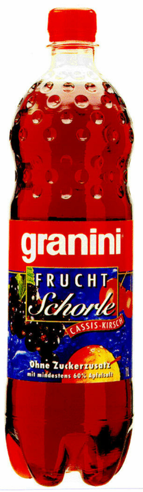 granini FRUCHT Schorle CASSIS-KIRSCH Logo (DPMA, 05.11.1999)