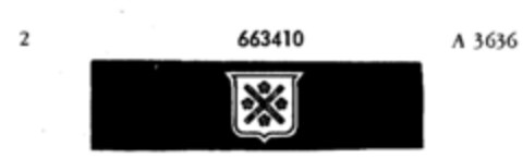 663410 Logo (DPMA, 10.12.1953)