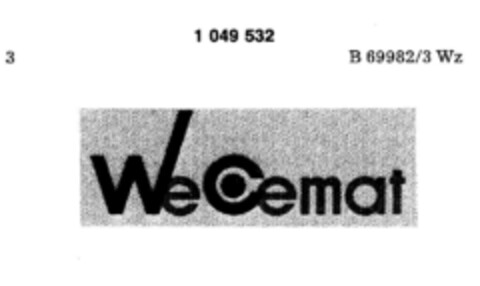 WeCemat Logo (DPMA, 20.03.1982)