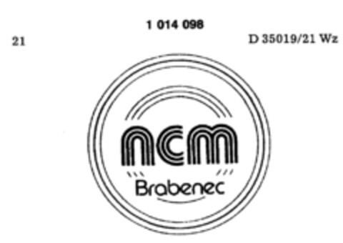 ncm Brabenec Logo (DPMA, 28.02.1980)