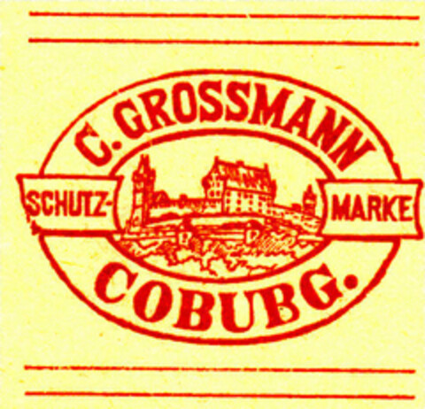 C. GROSSMANN COBURG. SCHUTZ-MARKE Logo (DPMA, 08.10.1951)