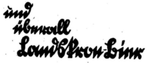 und überall Landskron-Bier Logo (DPMA, 14.10.1925)