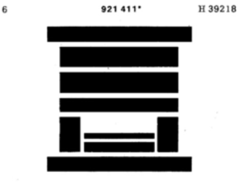 921411 Logo (DPMA, 14.03.1974)