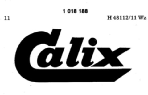 Calix Logo (DPMA, 28.10.1980)