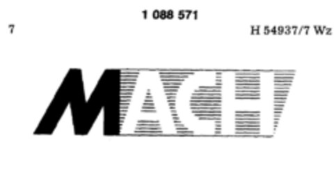 MACH Logo (DPMA, 10.09.1985)