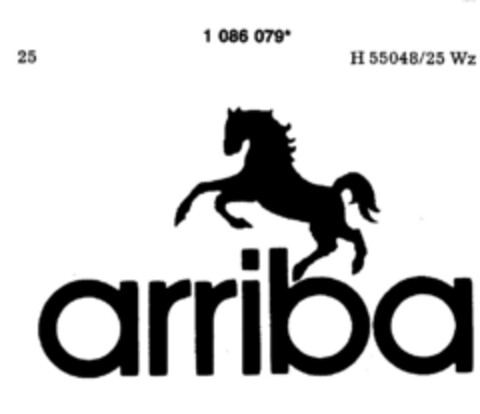 arriba Logo (DPMA, 05.10.1985)