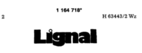 Lignal Logo (DPMA, 30.04.1990)