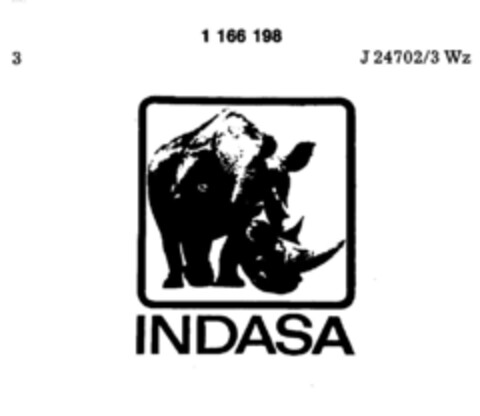 INDASA Logo (DPMA, 08.01.1990)