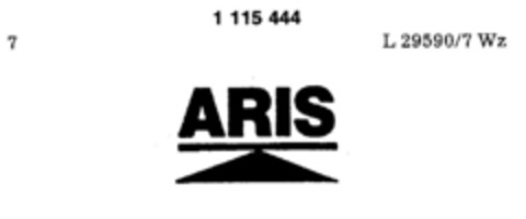 ARIS Logo (DPMA, 27.11.1986)