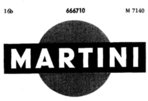 MARTINI Logo (DPMA, 26.10.1953)