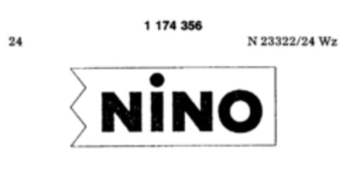 NiNO Logo (DPMA, 24.07.1990)