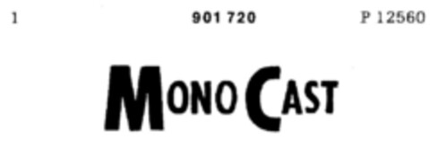 MONO CAST Logo (DPMA, 08.07.1963)