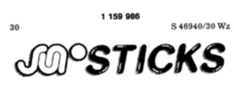 SUN STICKS Logo (DPMA, 07/13/1988)