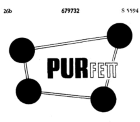 PUR FETT Logo (DPMA, 02.12.1954)