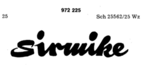 sirmike Logo (DPMA, 26.11.1975)