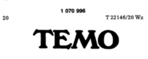 TEMO Logo (DPMA, 04.12.1982)