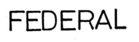 FEDERAL Logo (DPMA, 14.11.1987)