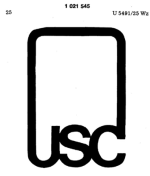 USC Logo (DPMA, 16.07.1980)