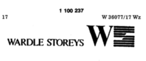 WARDLE STOREYS Logo (DPMA, 04/15/1986)