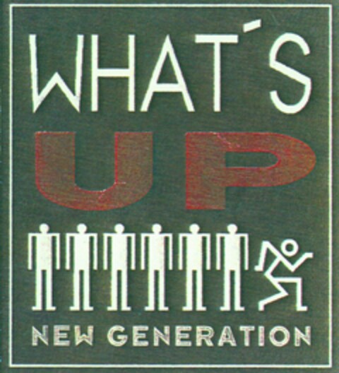 WHAT'S UP NEW GENERATION Logo (DPMA, 25.09.1993)