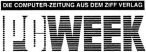 PC WEEK Logo (DPMA, 08.03.1991)