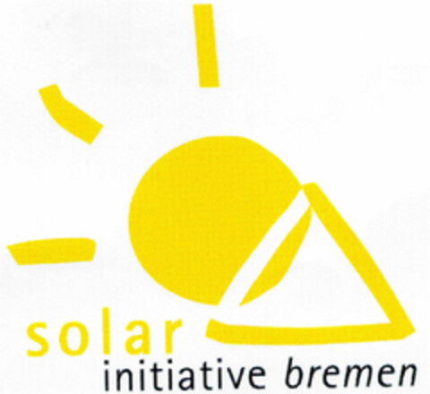 solar initiative bremen Logo (DPMA, 01/26/2000)