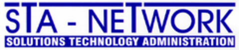 STA - NETWORK SOLUTIONS TECHNOLOGY ADMINISTRATION Logo (DPMA, 10.11.2000)