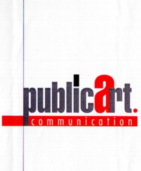 publicart. communication Logo (DPMA, 02.05.2001)