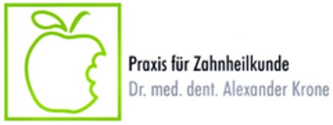 Praxis für Zahnheilkunde Dr. med. dent. Alexander Krone Logo (DPMA, 05/06/2008)