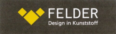 FELDER Design in Kunststoff Logo (DPMA, 31.08.2009)