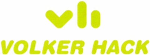 VOLKER HACK Logo (DPMA, 04/30/2010)