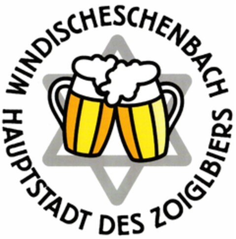 WINDISCHESCHENBACH HAUPTSTADT DES ZOIGLBIERS Logo (DPMA, 21.07.2011)