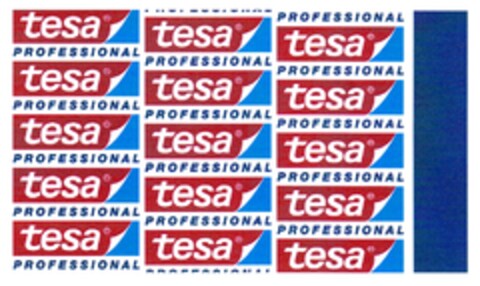 tesa PROFESSIONAL Logo (DPMA, 17.08.2011)