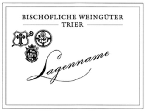 BISCHÖFLICHE WEINGÜTER TRIER Lagenname Logo (DPMA, 02/29/2012)