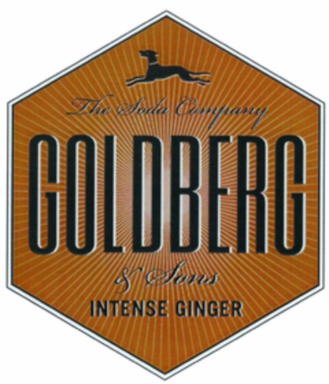 The Soda Company GOLDBERG & Sons INTENSE GINGER Logo (DPMA, 14.02.2013)