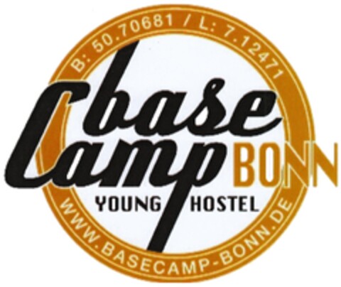 basecamp BONN YOUNG HOSTEL Logo (DPMA, 25.04.2013)