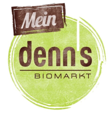 MEIN DENN'S BIOMARKT Logo (DPMA, 24.03.2015)