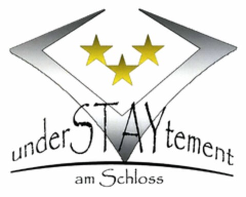 underSTAYtement am Schloss Logo (DPMA, 09/14/2018)