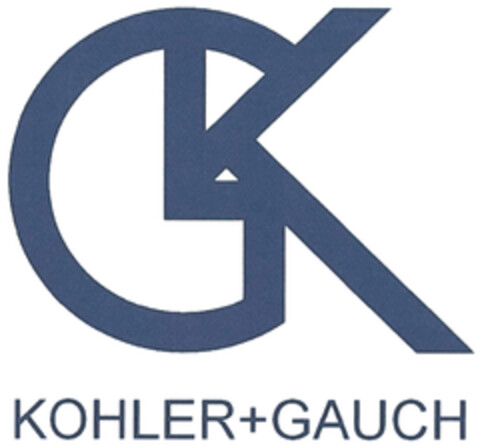 KG KOHLER+GAUCH Logo (DPMA, 06/05/2020)