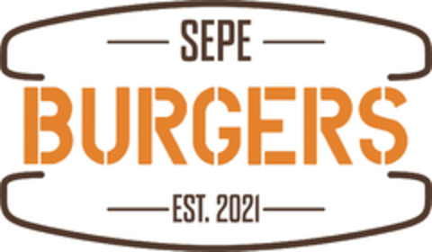 SEPE BURGERS EST. 2021 Logo (DPMA, 10.06.2021)