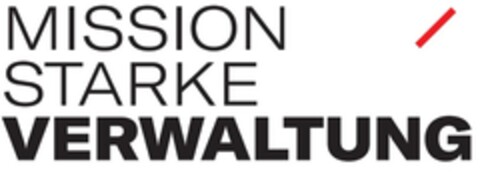 MISSION STARKE VERWALTUNG Logo (DPMA, 19.05.2022)