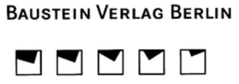 BAUSTEIN VERLAG BERLIN Logo (DPMA, 14.10.2002)