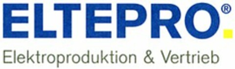 ELTEPRO Elektroproduktion & Vertrieb Logo (DPMA, 23.03.2004)