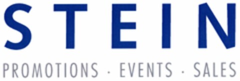 STEIN PROMOTIONS EVENTS SALES Logo (DPMA, 29.03.2004)