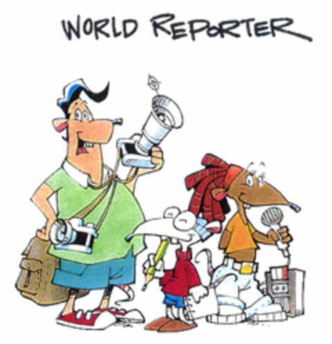 WORLD REPORTER Logo (DPMA, 22.09.2004)