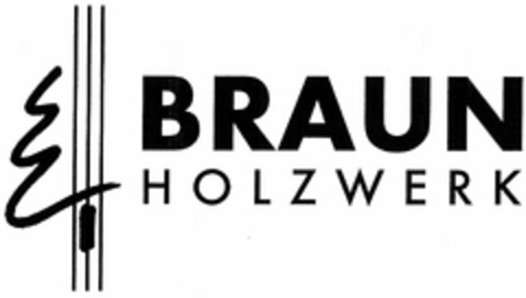 BRAUN  HOLZWERK Logo (DPMA, 16.11.2005)