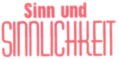 Sinn und SINNLICHKEIT Logo (DPMA, 07.12.2006)