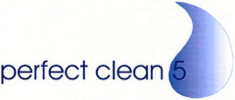 perfect clean 5 Logo (DPMA, 26.06.2007)