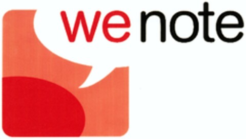 wenote Logo (DPMA, 11/02/2007)