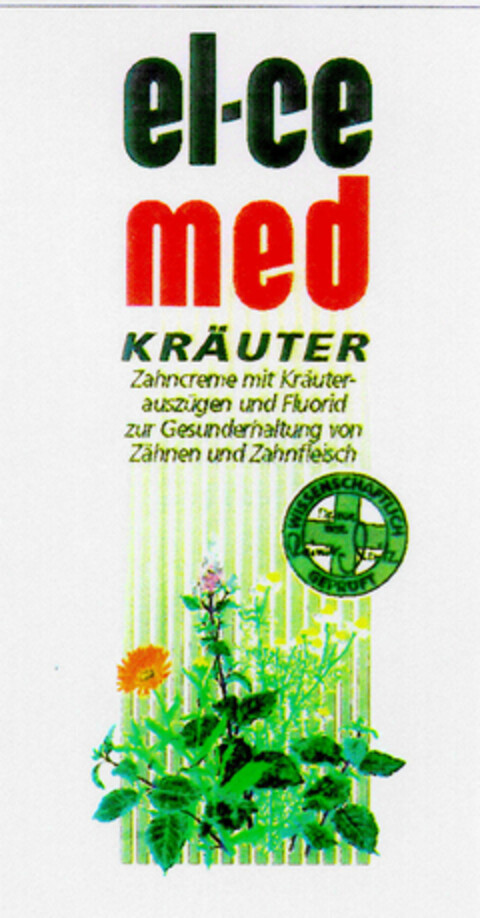 el-ce med KRÄUTER Logo (DPMA, 08.11.1994)